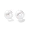 Plastic Imitation Pearl Beads FIND-M059-01B-09-2