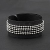 304 Stainless Steel Ball Chains Multi-strand Bracelet for Women BJEW-G669-11S-1