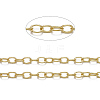 Brass Cable Chains X-CHC024Y-G-1