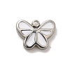 304 Stainless Steel Enamel Charms STAS-B074-07P-02-1