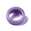 Opaque Acrylic Finger Rings RJEW-Q162-001C-5