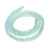 Transparent Painted Glass Beads Strands DGLA-A034-T3mm-A16-5
