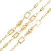 Brass Rectangle Link Chains CHC-B025-06G-1
