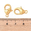 Brass Lobster Claw Clasps KK-C157-19G-3