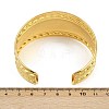 304 Stainless Steel Wide Cuff Bangles for Women LS-BJEW-K285-02G-5