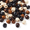 Craftdady Natural Wood Beads WOOD-CD001-03-LF-2