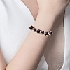 50g 2 Colors Plated Iron Fancy Bead Caps IFIN-YW0003-96-6