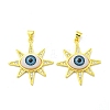 Real 18K Gold Plated Brass Pendants KK-L209-002G-03-1