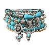 Alloy Charm Bracelets FS-WG7CD54-01-5