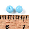 Opaque Solid Color Glass Beads X1-GLAA-N007-4mm-A02-3