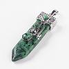 Natural Ruby in Zoisite Big Pendants G-G718-A08-2