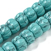 Synthetic Turquoise Dyed Beads Strands G-G142-A05-01-2