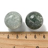 Natural Jade Round Ball Figurines Statues for Home Office Desktop Decoration G-P532-02A-18-3