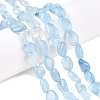 Natural Aquamarine Beads Strands X-G-R445-8x10-36-1