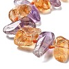 Natural Ametrine Beads Strands G-C179-C01-01-4