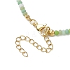 Natural Cultured Freshwater Pearl & Glass Beaded Necklaces NJEW-JN04997-6