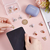 12Pcs 3 Colors Plastic Mobile Dustproof Plugs HJEW-HY00089-3