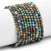 Natural African Turquoise(Jasper) Beads Strands G-K366-G01-3mm-2