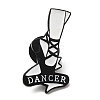 Dancing Theme Enamel Pin JEWB-K016-06B-EB-1