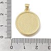 Brass Pendants KK-D431-032B-G-3