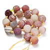 Dyed & Heated Natural Weathered Agate Beads Strands GG-CBAB9C6-M01-01-5