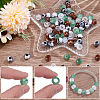 120Pcs 4 Colors Acrylic European Beads OACR-SP0002-26-5