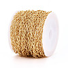 Brass Cable Chains CHC-T018-58G-2