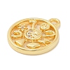 Brass Micro Pave Cubic Zirconia Pendants KK-I380-20G-2