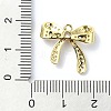 Rack Plating Brass Pave Cubic Zirconia Pendants KK-M282-25G-3