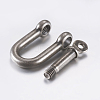 304 Stainless Steel D-Ring Anchor Shackle Clasps STAS-P182-20B-2