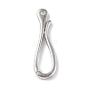 Rack Plating Brass Hook Clasps LS-KK-E073-01P-1