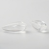 Transparent Acrylic Beads X-PL6315Y-2