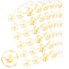 Gold Foil Self-adhesive Stickers DIY-WH20001-13G-1