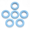 Spray Painted Maple Wood Linking Rings WOOD-N005-06A-1