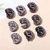 Natural Silver Obsidian Carved Healing Figurines PW-WG51571-02-1