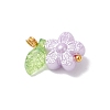 Imitation Pearl Acrylic Pendants PALLOY-JF04335-01-4