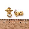 304 Stainless Steel Stud Earrings EJEW-R026-02G-5