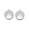 Alloy Enamel Pendants ENAM-S115-179-2