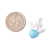 Angel and Heart Pendants PALLOY-JF03789-2