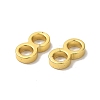 Rack Plating Brass Connector Charms KK-F873-33G-1