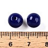 Opaque Solid Color Glass Beads GLAA-N007-8mm-A04-3