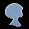 Afro Female Silicone Resin Molds X-DIY-L021-69-3