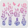 Large Plastic Reusable Drawing Painting Stencils Templates DIY-WH0202-192-1