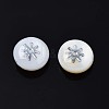 Natural Freshwater Shell Beads SHEL-N003-22-10P-2