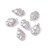 304 Stainless Steel Charms STAS-C057-04P-3