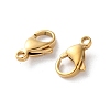 304 Stainless Steel Lobster Claw Clasps X-STAS-V007-01D-G-2
