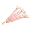 Transparent Glass & Plastic Beads Big Pendants GLAA-B038-01E-2