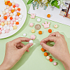 DICOSMETIC 100Pcs 20 Style Food Grade Eco-Friendly Silicone Beads SIL-DC0001-47-3