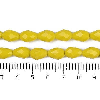 Opaque Solid Color Beads Strands EGLA-N013-P6mm-D06-1