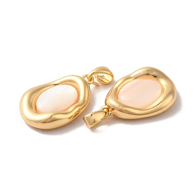 Brass Pendants KK-M243-33G-1